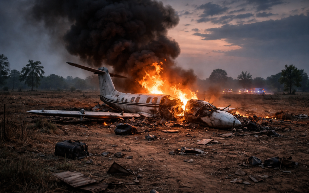 महाराष्ट्र में बड़ा विमान हादसा: DyCM अजित पवार की मौत की खबर, 3 अन्य की भी गई जान