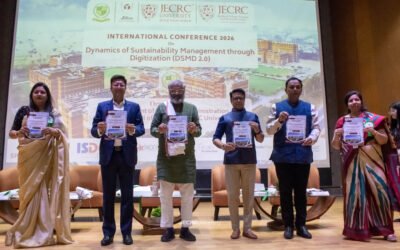 Dynamics of Sustainability Management through Digitisation (DSMD 2.0): जेईसीआरसी यूनिवर्सिटी में वैश्विक विचारों का संगम